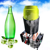 Copa de refrigeración de verano para bebidas frías en el escritorio con refrigerador con chip de refrigeración de semiconductor para enfriamiento rápido de hielo