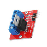 0-24V Top Mosfet Button IRF520 MOS Driver Control Module For  MCU ARM Raspberry Pi