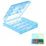 Plastic Battery Case Batteries Cover Spare Carrier Holder Storage Box Container for AAAAA Battery