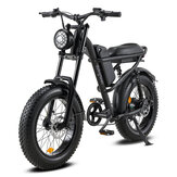 [EU Doporučuje] Elektrické Bicykle IM-J1  48V 15AH Batéria 500W Motor 20*4.0-Cole Tukové Pneumatiky Záťaž 150KG Elektrický Bicykel s Dosahom 80-120KM