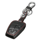 2-кнопочный брелок для ключей с кожаной крышкой для Mercedes CS CLK SLK 