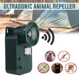 Repeller per animali nocivi senza fili ad ultrasuoni per esterni da 5000 piedi quadrati a 9V DC in modo sicuro