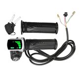 24V/36V/48V LCD Draaigreep Batterij-indicator AAN UIT Voor Scooter Elektrische Fiets