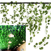 5 tipi 2.1M 1PC artificiale finto giardino Hanging Hanging Vine Wedding Decor 