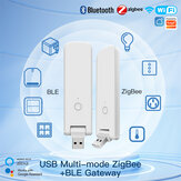 Moes Tuya Smart USB Multi-modem Gateway Bluetooth+ZigBee Wireless Hub Control Smart Home Control Compatible with Alexa GoogleHome
