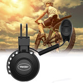 Campainha eletrônica de bicicleta USB aprimorada TWOOC, à prova d'água com carregamento, ajustável de 50 a 100 dB, 4 modos, baixo ruído, acessórios para bicicleta.