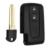 Custodia con chiave Fob per auto remoto con Batteria kit lama incisa per Toyota Corolla Verso Prius