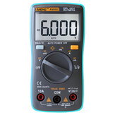 ANENG AN8002 Multímetro Digital True RMS 6000 Contagens, Corrente AC/DC, Tensão, Frequência, Resistência, Testador de Temperatura ℃/℉