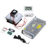 DIY Cooling System Kit Semiconductor Thermoelectric Peltier Refrigeration Mini Air Conditioner Cooling System with Temperature Control + Power Supply Module