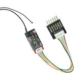 Aljzat-adapter a PWM-jel kimeneti támogatásához a TBS Crossfire Nano RX FrSky R9 Slim Slim+ vevőhöz