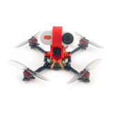 40g Happymodel Crux3 1S ELRS 115mm Wheelbase 3 بوصة F4 Toothpick FPV Racing Drone BNF w / 5.8G 25-200mW VTX Caddx ANT 1200TVL الة تصوير