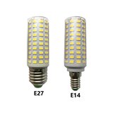 LED E27/E14 20W 110 LEDs 5730SMD Nicht blinkendes Aluminium Small Corn Light