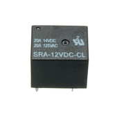 3шт. 5 контактных реле 12 В постоянного тока 20A катушка реле SRA-12VDC-CL
