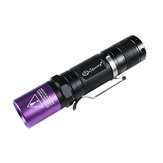 Lanterna UV Violeta LightFe UV301 365nm e 395nm LED para detecção de fluorecência e esterilização