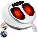 Health Electric Acupressure Massage Vibration Roller Foot Massager EU Plug