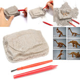 Zestaw do wykopalisk skamieniałości dinozaurów, wykopaliska archeologiczne, odkopuj historię szkieletu, zabawne prezenty dla dzieci