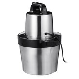 6L Stainless Steel Meat Grinder Mixer Wear-resistant Low Noise Meat Chopper Grinder Dual-speed Large Capacity Mixer
