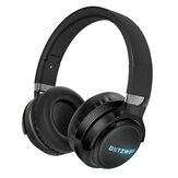 BlitzWolf® BW-HP0 Pro vezeték nélküli bluetooth fejhallgató RGB könnyű HiFi sztereó basszus 1000mAh AUX TF kártya zajcsökkentő mikrofonos játékvezető