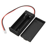 Suporte de bateria KittenBot® de 6.5 * 2.8cm em 2 seções para 7 pilhas AAA com interruptor e cabo terminal PH2.0