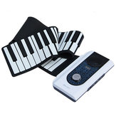 iWord 88 Teclado profissional Roll Up Piano com teclado MIDI