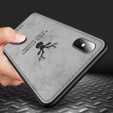 Bakeey Schutzhülle für iPhone XS Max Stoff Tuch Anti-Fingerabdruck Sweat Proof Rückseite