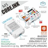 M5Stack® ESP32 Core Ink Development Kit met 1.54'' EInk Display IoT-terminal E-Book Industriële Controlepaneel