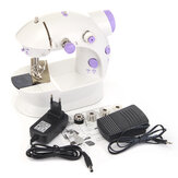 Портативная домашняя ручная электрическая мини-швейная машина со светодиодным светом