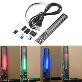 DIY Electronic LED Spectrum Display Training Kit Voice Control