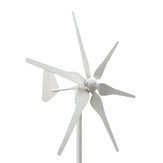 500W 6 Blätter 12V/24V Horizontale Windgenerator Turbine Residential mit Controller