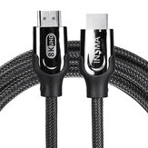 INSMA 8K HDMI 2.1 Cable 0.5/1/1.5/2/3m HDMI Male to HDMI Male Cable 1080P 8K 60HZ 48Gbps Gold Plated Connector
