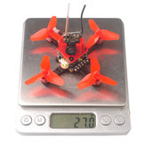 Cute66 66mm Teeny F4 OSD Brushless DIY FPV Racer w/ 600TVL Camera BNF ( 28% Off coupon: 28rc)