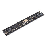 15cm Multifunktionales Leiterplatten-Lineal Messwerkzeug Widerstand Kondensator Chip IC SMD Diode Transistor Package Elektronischer Bestand