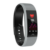 XANES® XT06 0,96'' Farbbildschirm Wasserdichte Smartwatch IP68 mit Blutdruckmessgerät, Sauerstoff, Schrittzähler, Kamera-Fernbedienung und Fitness-Armband