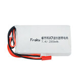 7,4V 2S 2000mAh 8C Batteria LiPo Compatibile per Frsky ACCST Taranis Q X7 Trasmettitore