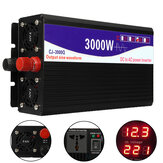 Οικιακός μετατροπέας 3000W 12V / 24V / 48V έως 220V Pure Sine Wave Power Inverter