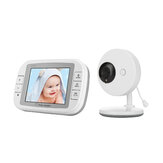 Vvcare-851 3.5 Inch 2.4GHz Wireless Baby Monitor TFT LCD Video Night Vision 2-way Audio Infant Baby Intercom Camera Digital Video Babysitter
