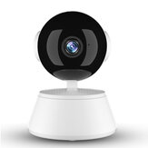 Caméra IP intelligente Xiaovv Q6 Pro 1080P WIFI 355° Panoramique V380 Pro Connexion Hotpot AP Audio bidirectionnel Vision nocturne Caméra de sécurité sans fil intérieure