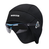 SGODDE Cycling Caps Winter Man Woman Sport Fleece Hats Windproof Thermal Bicycle Head-wear Running Skiing