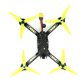 Versão DIY SKYSTARS STX225 Drone de Corrida RC FPV 225mm PNP c/ F405 AIO RGB LED 1200TVL 600mW VTX