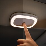Baseus Светодиодная ночная лампа для автомобиля с сенсорным включением, крепится к потолку, магнитная, освещение салона, перезаряжается через USB