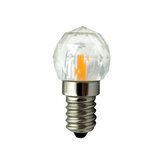 E14 с регулируемой яркостью Кулон LED Стеклянная хрустальная лампочка 2 цвета COB Заменить галогенную люстру Кулон Лампы