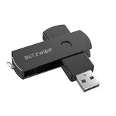 BlitzWolf® BW-UP2 USB3.2 Gen 2 Flash Drive 64/128/256GB Pendrive Portabel U Disk Thumb Drive 360° Rotating Memory Disk