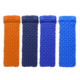 Ultralight Inflatable Sleeping Mat Multi-use Waterproof Camping Air Pad Foldable Roll Bed Mattress With Pillow