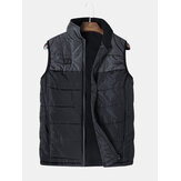 USB Electric Heated Thermal Fit Front Zipper Down Vest