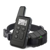Collare di addestramento per cani ZANLURE 500M con telecomando USB ricaricabile, impermeabile, dispositivo anti-abbaio per fermare l'abbaio del cane