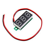 10 stuks 0,28 inch Dubbele draad 2,5-30V Digitale Groene Display DC Voltmeter Verstelbare Spanningsmeter