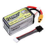 Batterie Lipo Tattu R-Line Version 2.0 15,2V 1550mAh 100C 4S1P HV 4,35V avec connecteur XT60 pour drone FPV RC
