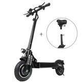 [EU Direct] T10 2000W Dual Motor 23.4Ah 10 Inches Folding Electric Scooter with Seat 70km/h Max. Speed 80km Mileage Range Max Load 200kg