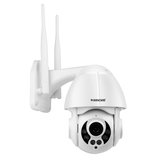 Wanscam K38D 1080P WiFi IP-kamera EU csatlakozóval Arc észlelés, autom. követés, 4x zoom, kétirányú hang, P2P CCTV biztonsági megfigyelés kültéren, SD kártya foglalat.