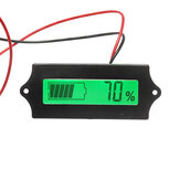 Батарейный индикатор емкости аккумулятора GY-6A 12V 24V 36V 48V свинцово-кислотного аккумулятора 2-15S цифровой вольтметр